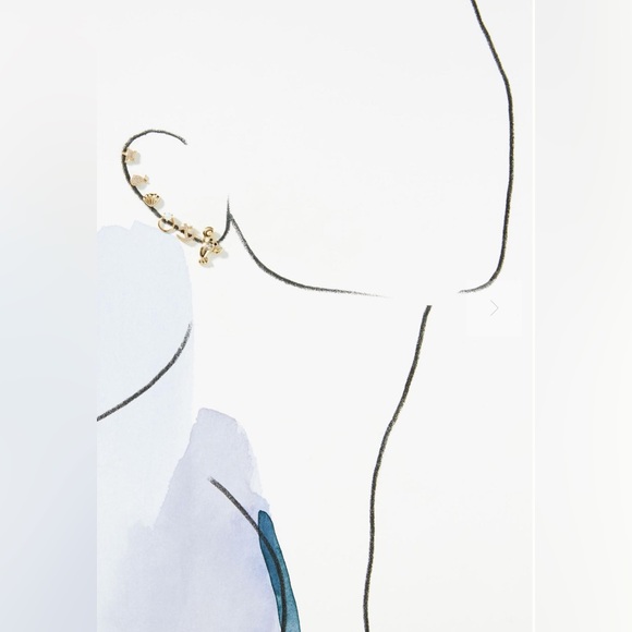 Anthropologie 70's Icon Post Earrings, Set of 7 NWT - Picture 7 of 8